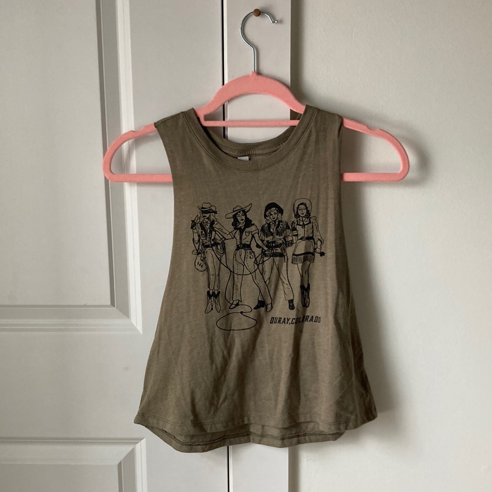 “Ouray Colorado” tank top size small